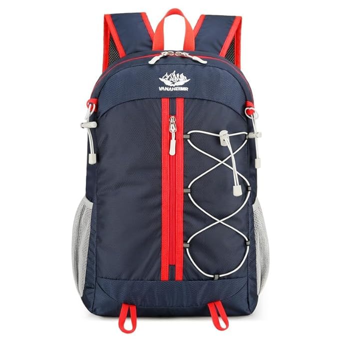 GUSTAVE Travel Backpack, Lightweight Foldable Backpack, Water Resistant Rucksack with Storage Bag Stylish Outdoor Sport Daypack for Travelling Walking Hiking Camping Biking GUSTAVE Travel Backpack, Lightweight Foldable Backpack, Water Resistant Rucksack with Storage Bag Stylish Outdoor Sport Daypack for Travelling Walking Hiking Camping Biking